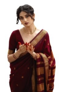 Yashika Women's Pure Kanjivaram Silk Saree Soft Banarasi Style Wedding With Blouse Piece | Saree For Women | New Sari_AZ-YS-OG1-SHAKSHI MAROON